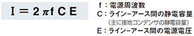 I = 2πfCE